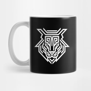 The Tiger Head (White) Mug